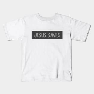 Jesus Saves Christian Kids T-Shirt